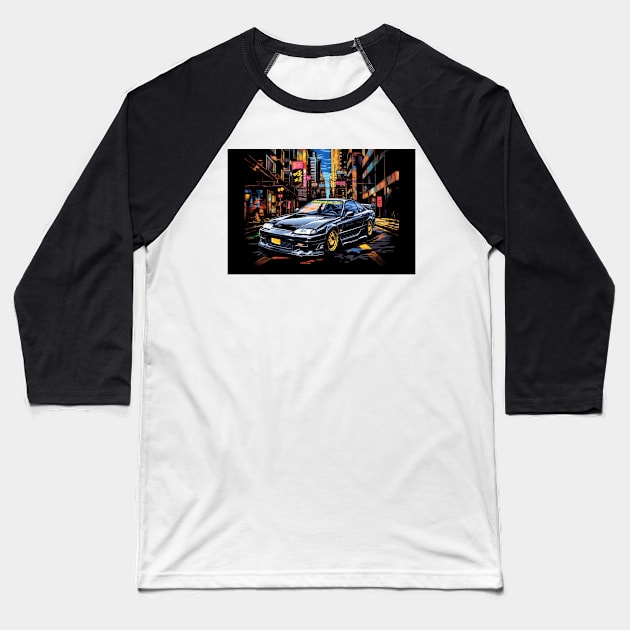 Acura Integra Baseball T-Shirt by Speed Culture Apparel